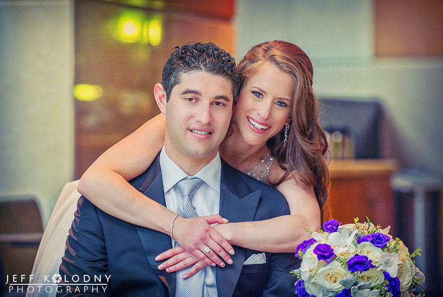 Bride and Groom at the Diplomat Hotel