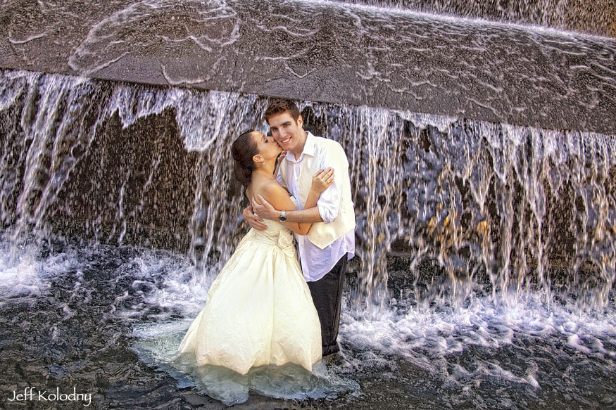 Trash the dress photo taken at the Diplomat Hotel
